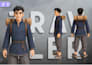 create 3d low poly game character models with rigging and animation